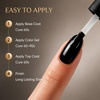 image:imageJODSONE Nail Dehydrator and Primer Set 2Pcs 18ml for Gel Polish amp AcrylicBlack