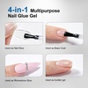 image:imageJODSONE Gel Nail Kit210Pcs BS74 Short Almond Nail Tips with U V LightSilver