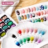 image:imageJODSONE Ombre Patting Gel Polish Pallete Sponge Gradient Effect 16 Colors32SET3