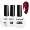 image:imageJODSONE 10ml Dark Red Gel Nail Polish and Base Coat Top Coat for Manicure Salon