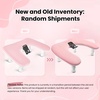 image:imageJODSONE UShaped White Manicure Arm Rest for Nails Tech with Rotating 360BuiltIn Phone Holder and Adjustable Nail Arm Rest Detachable Manicure Hand Rest for Salon Design Includes White Nail MatPinkWith Mat